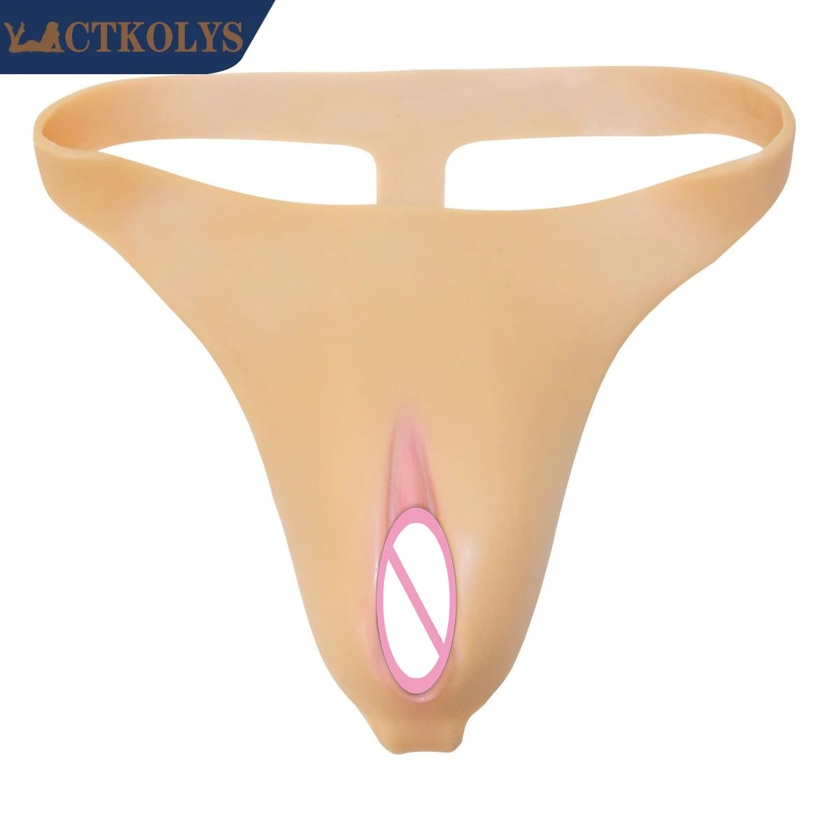Abalone Vulva Transgender Fake Vagina Realistic Pussy Underwear Men Silicone Panties for Cosplay Drag Queen Shemale Crossdress