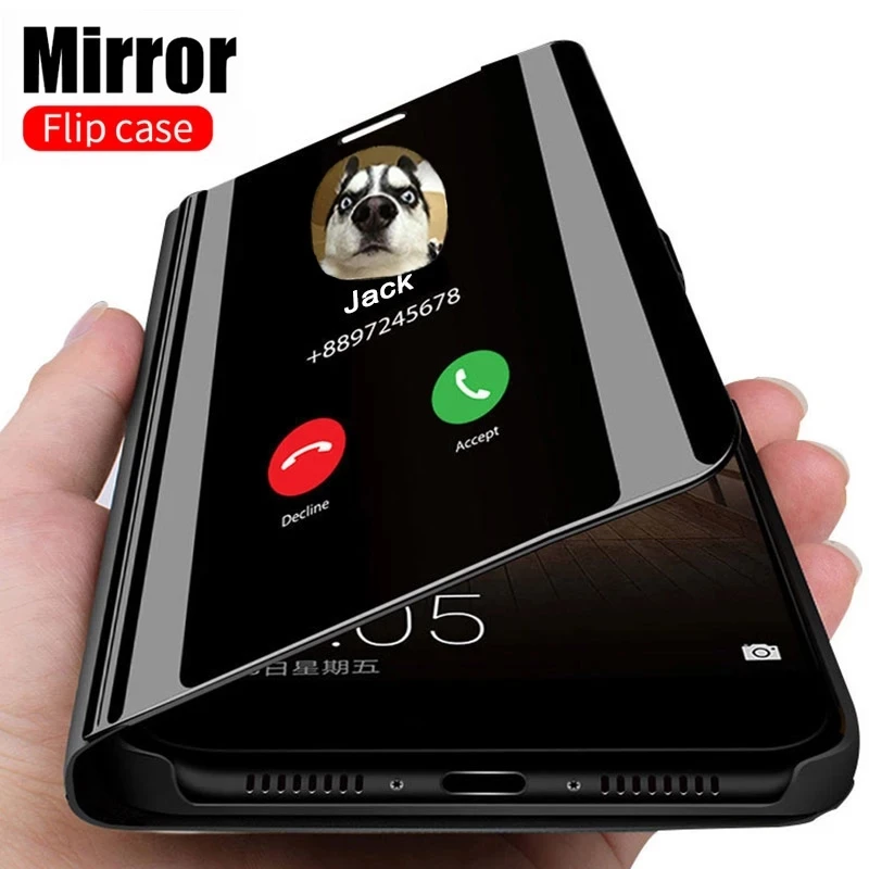 

Smart Mirror Flip Case for Samsung Galaxy A52 A72 A71 A51 A31 A70 A50 A02 A12 A32 A42 A01 A10 A20 A30 A40 A21s M21 M31 M51 Cover