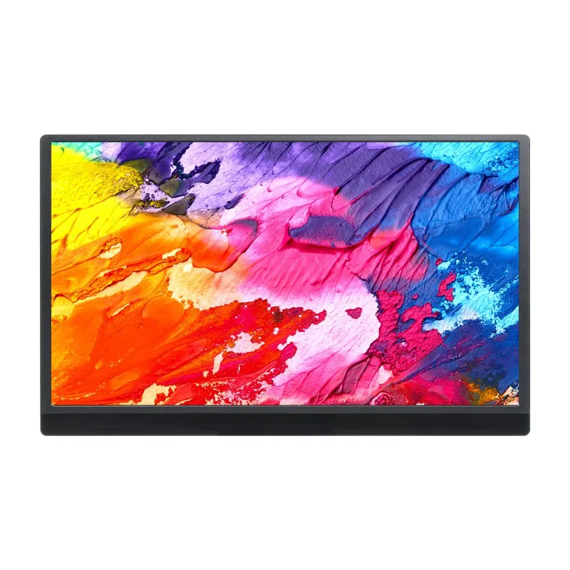 

FHD-монитор диагональю 15,6 дюйма, IPS-экран для Raspberry Pi PC 1920 × 1080 Full HD 100% SRGB, с высокой цветовой гаммой, поддержкой HDR, без касания