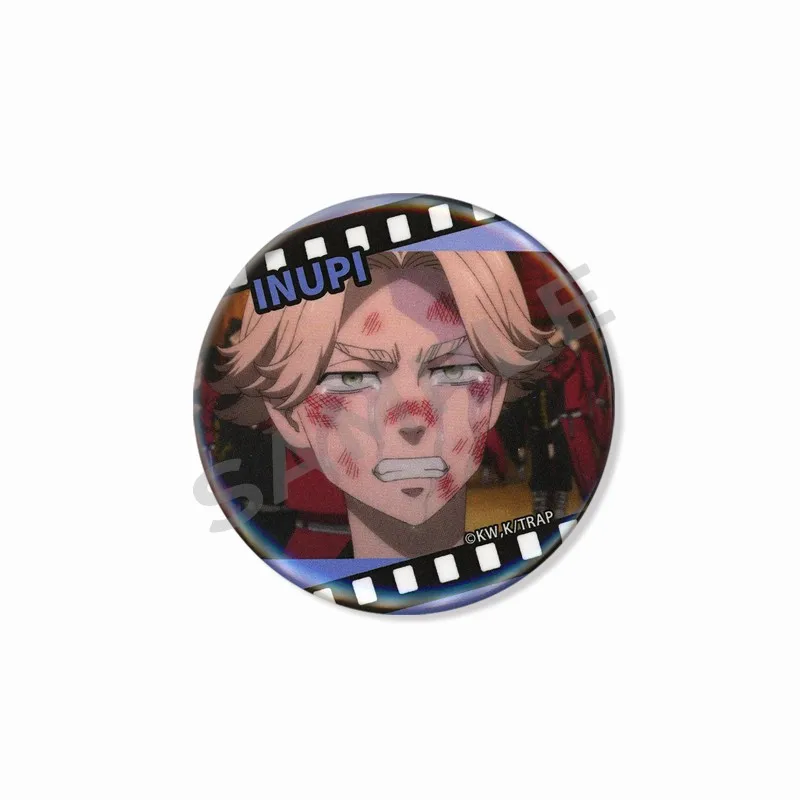 Tokyo Revengers Enamel Pins Cartoon Anime Snap-in Brooches Manjirou Ken Takashi Badges Clothes Backpack Jewelry Friends Gifts