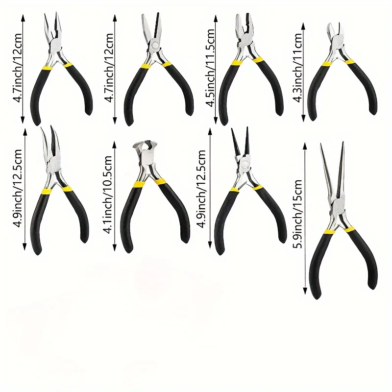 

Набор из 8 стальных плоскогубцев