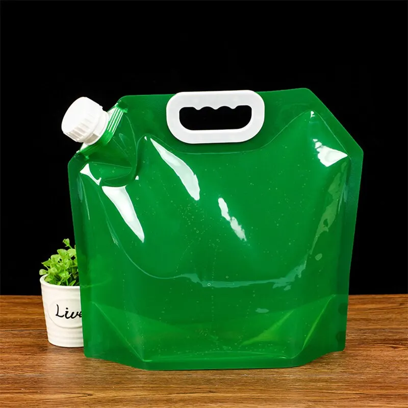 Складной спортивный походный чайник утолщенный устойчивый к царапинам 5 л