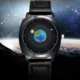 Unique Quartz Watch Creative Fashion Men's Watches Sun Moon Clock Mans Earth Dial Leather Strap Male Women relogio masculino Box Other Image