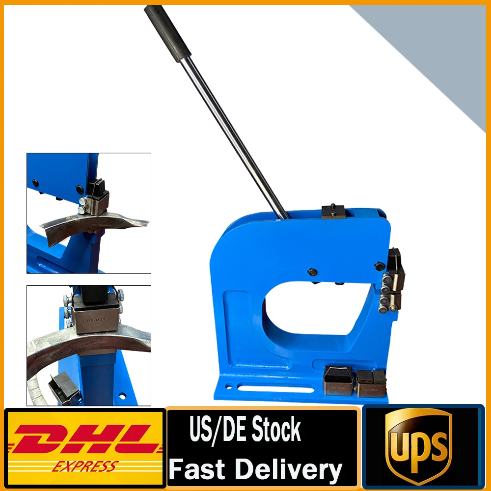 

SS-16 Manual Shrinker Stretcher Bender 16 Gauge 8.5" Throat Sheet Metal Fabrication Bending Machine w/ a Handle