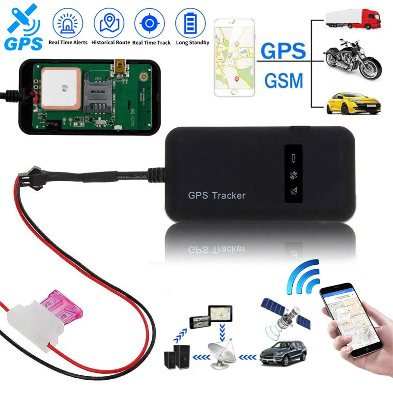 GT02/TK110 GSM/GPRS/GPS-трекер для автомобиля велосипеда локатор отслеживания