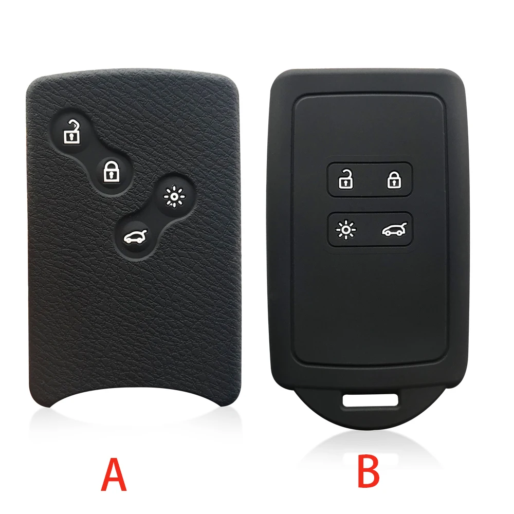 Силиконовый чехол для ключа Remonte подходит Renault Arkana Megane 4 Kadjar Clio Sandero Zoe Koleos Dacia Logan