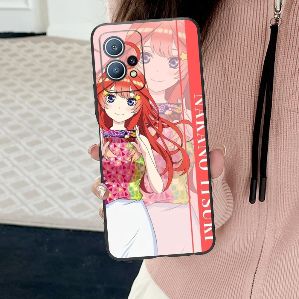 Чехол Nakano Itsuki для мобильного телефона Huawei P60 P50 P40 P30 P20 P10 P9 P8 Pro Lite Plus черный мягкий