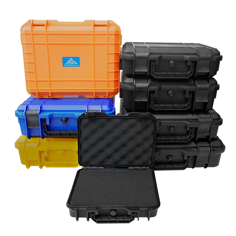 

ABS Tool Box Sealed Shockproof with Sponge Safety Toolbox Equipment Case Suitcase Impact Resistant organizer waterproof Potable