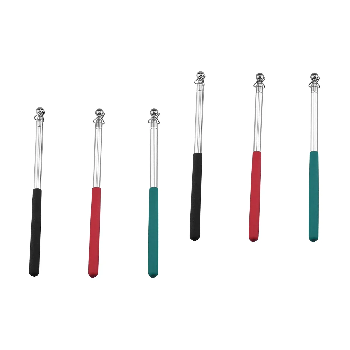 

Flag Pole Flagpole Guide Steel Portable Stainless Telescoping Collapsible Extendable Poles Retractable Handheld Home Telescopic