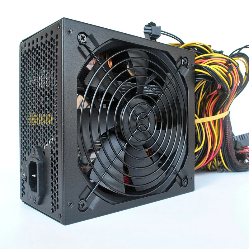 

Блок питания для майнинга биткоинов 1800 Вт 170-240 В ATX ETH, 90% КПД, поддержка 8 карт дисплея, GPU для майнинга биткоинов BTC
