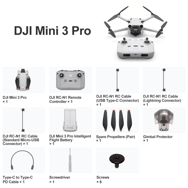 DJI Mini 3 Pro Fly More Kit DJI Mini 3 Pro Fly More Kit