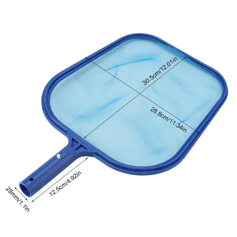 Lightweight Leaf Skimmer Mesh Net Frame Swimming Pool Pond Tub Cleaning Tool Salvage for Many Poles Clean Supplies |