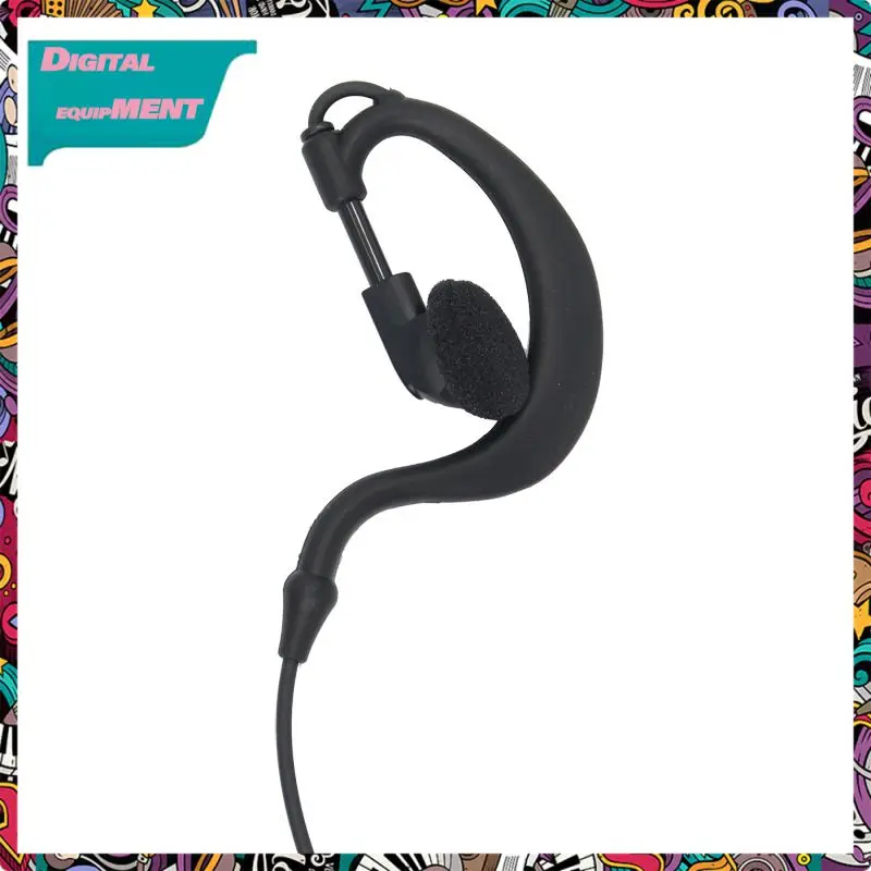 

Stereo Earpiece In Ear Wired Earphone Soft Rubber Ear Loop Rotating Speaker For Phone Computer Headphone For Mp3 Smartphones