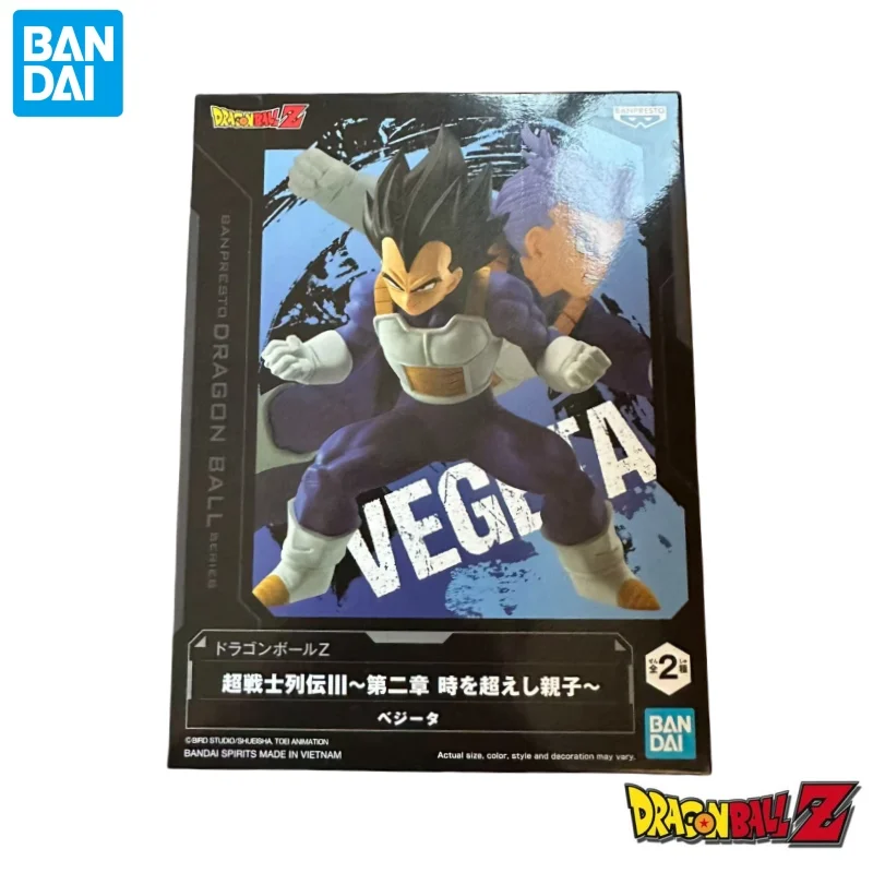 Фото В наличии модель куклы Bandai, новая коробка Dragon Ball Bejita Yonsei Torankusu, оригинальные персонажи аниме, гаражный комплект, коллекционный №2