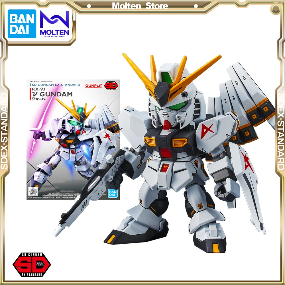 

Bandai Original SD Gundam EX Standard Nu Gundam Gunpla Model Kit Assembly/Assembling