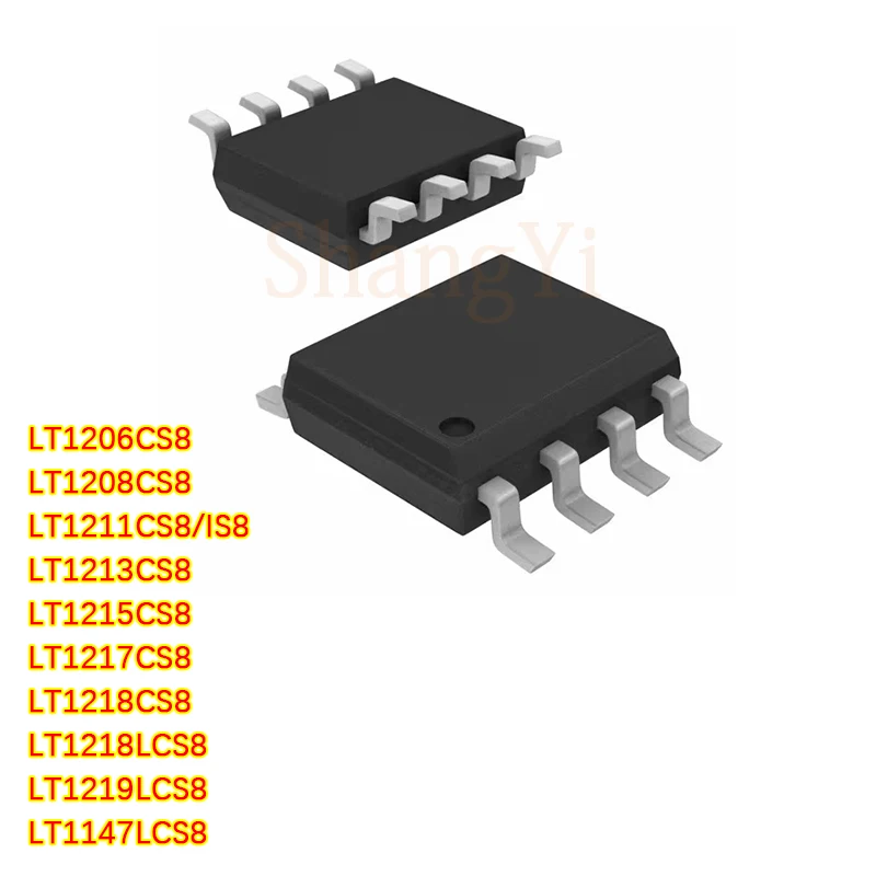 

10 шт./партия, LT1206CS8 1208 1211IS8 1213 1215 1217 1218 1219 1147LCS8 SOP