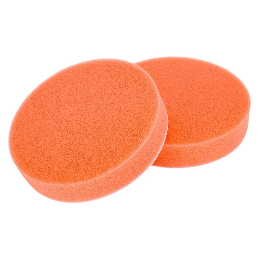 

Power Tools Polishing Pad Home Buffing Pad Cleaning Tools Orange Polishing Reusable Washable For Waxing Polishing
