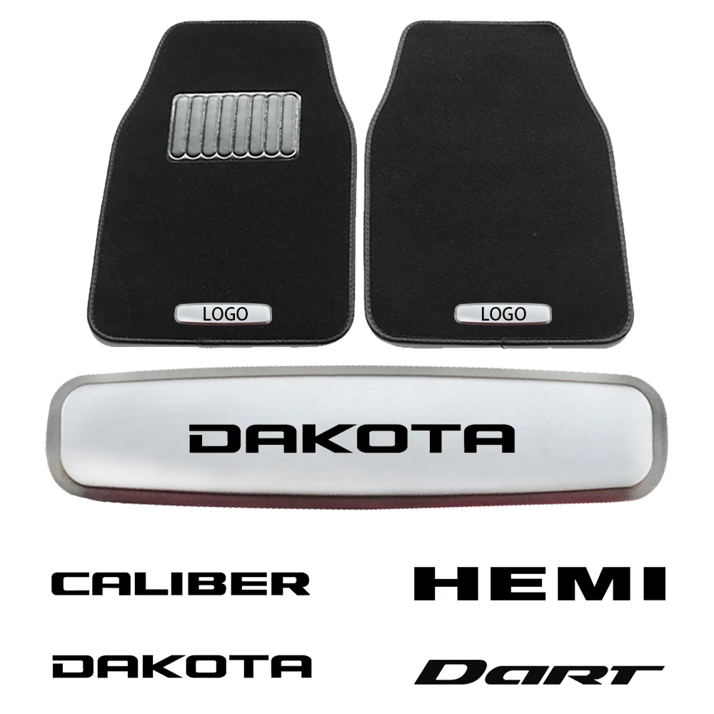 Автомобильный коврик с эмблемами для Dodge STRATUS HEMI DURANGO Дротика Дакота зарядное