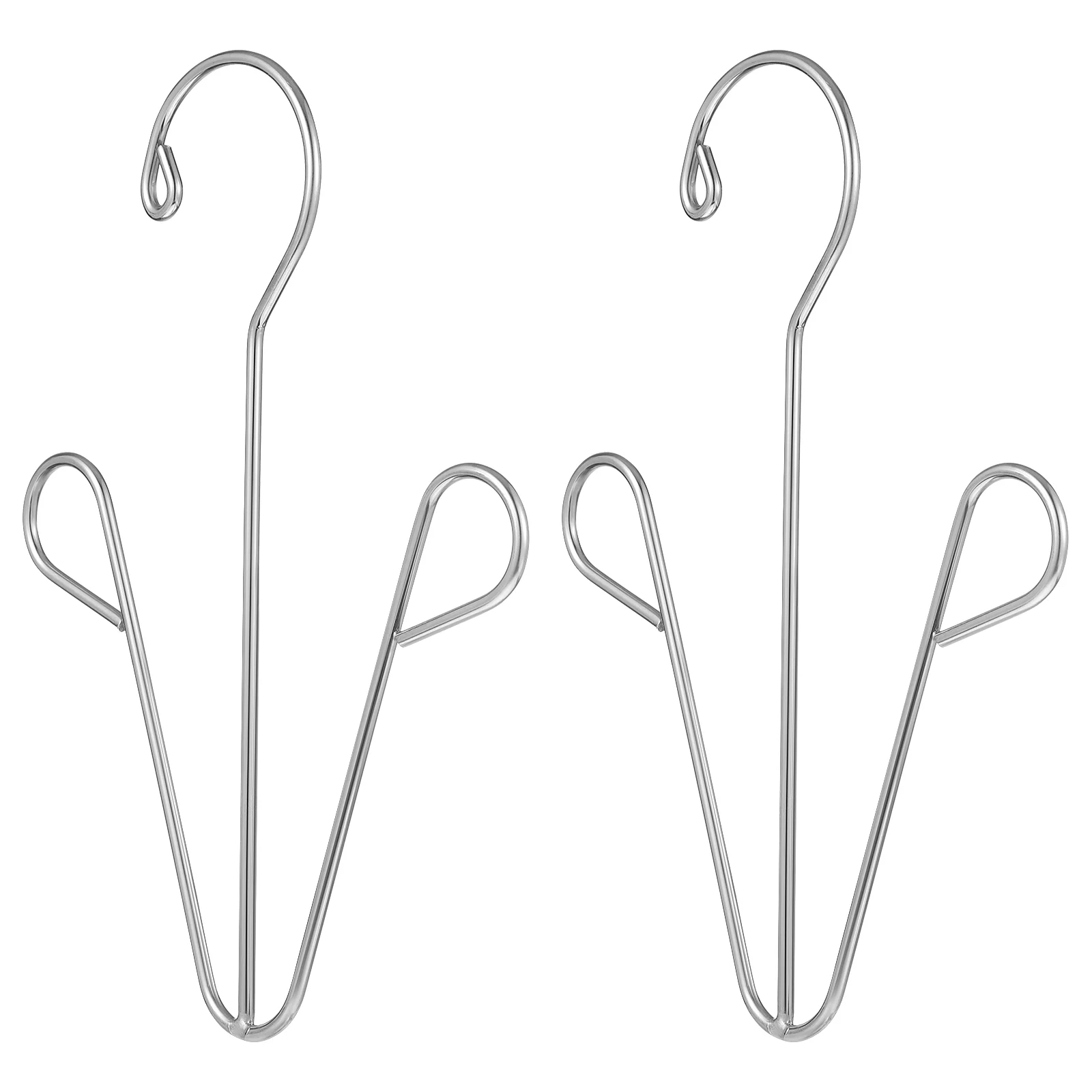 

Shoe Hanger Rack Boot Closet Hangers Pants Hanging Drying Racks Organizer Shoes Hooks Hook Steel Stainless Clips Boots Dryer