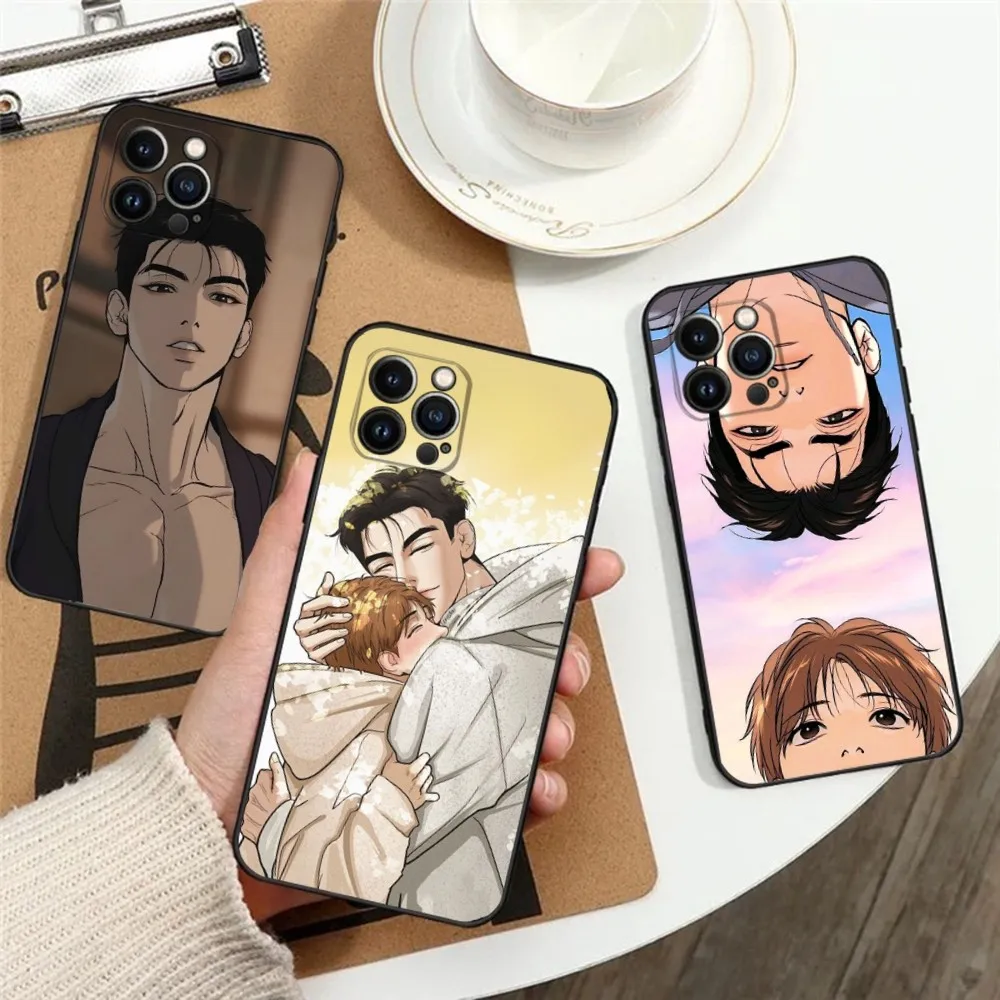 Чехол для телефона J-Jinx Jaekyung Kim Dan Apple iPhone 15 14 13 12 11 XS XR X 8 7 Pro Max Plus черный силиконовый