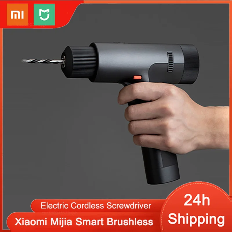 

Умная бесщеточная многофункциональная литиевая электрическая дрель Xiaomi Mijia, ручная электрическая дрель, Электрическая аккумуляторная отв...