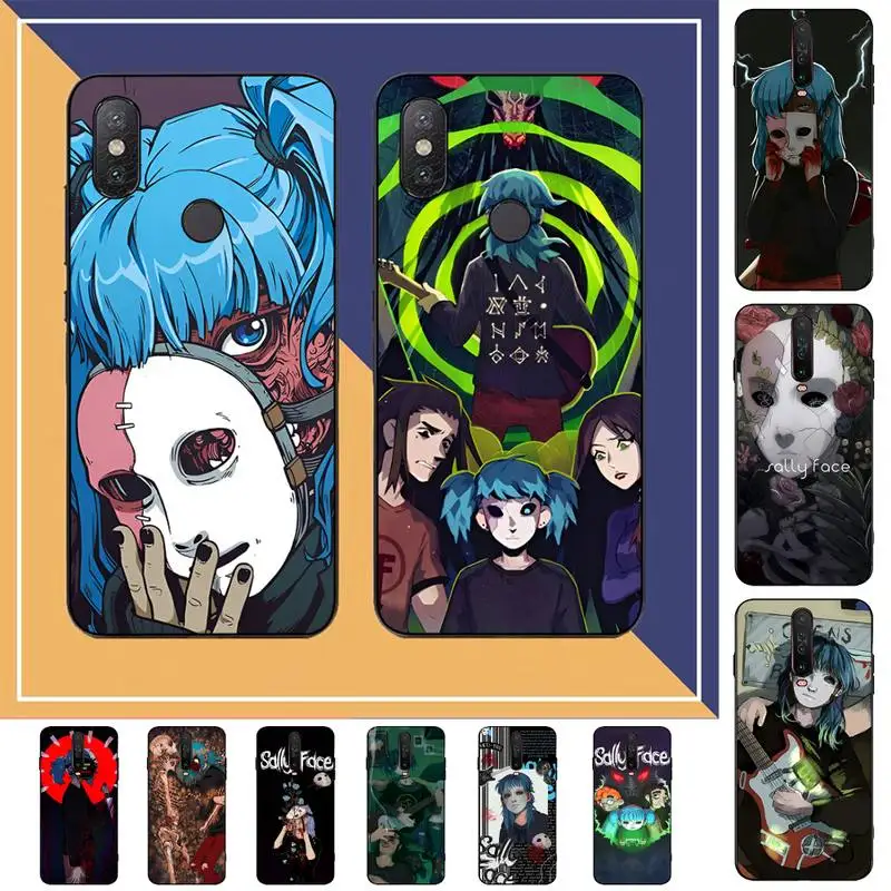 

Sally Face Phone Case for Redmi Note 8 7 9 4 6 pro max T X 5A 3 10 lite pro
