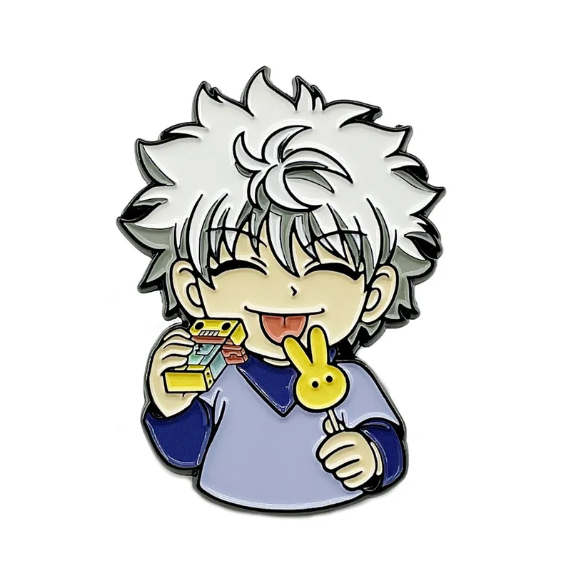 

AD1633 HUNTER×HUNTER Lapel Pin Badges Anime Pin Jewelry New Year Gift Japanese Manga Backpack Accessories Brooch for Clothes