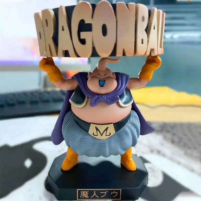 

Dragon Ball Magic Man Majin Buu Doll Portable Ashtray Boxed Holder Car Ornaments Action Figure Model Toy Decoration Adult Gift