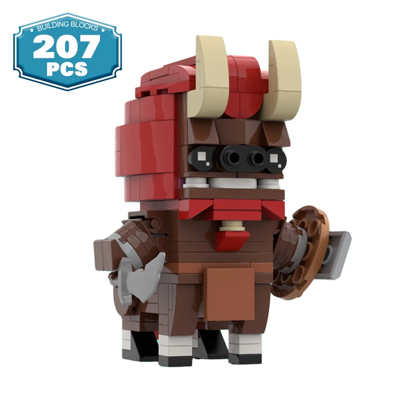 

MOC Top Games Zeldaed Centaur Brickheadz Building Blocks Action Figures Rainier Monster Rainier Model Bricks Kid Toys Xmas Gift