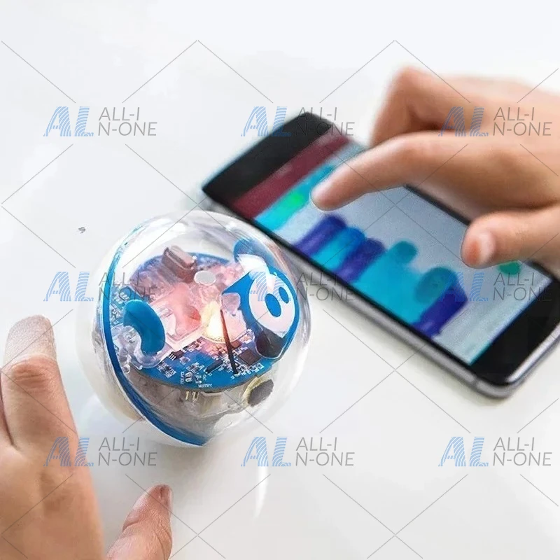 Фото Новинка 2025: Умный программируемый беспроводной мяч Sphero Sprk+BOLT для детей (головоломка) №4