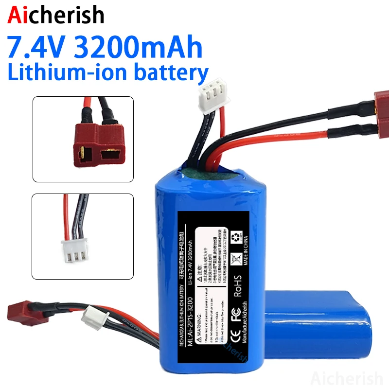 

Новинка для 144001- A959- BA969- BA979- BK929- BQ39RC автомобильный литий-ионный аккумулятор с дистанционным управлением, 7,4 В 3200 мАч 18650 литий-ионный аккумуля...