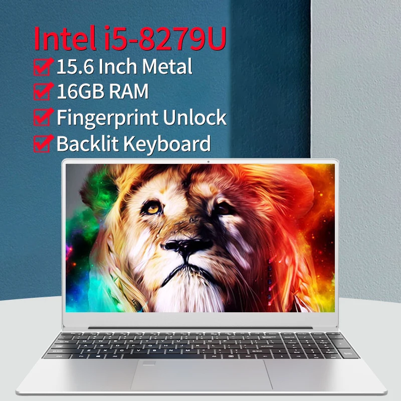 Ноутбук Intel Core i5-8279U 1920*1080 IPS 16 Гб ОЗУ ТБ SSD 15 6 дюймов игровой ноутбук компьютер с
