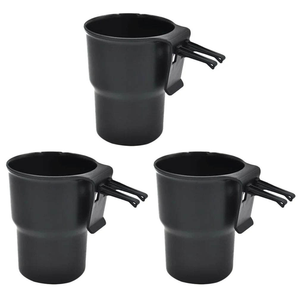

3Pcs Car Cup Holder Drinks Holder Trash Bin Multi-functional Box for Friends Car