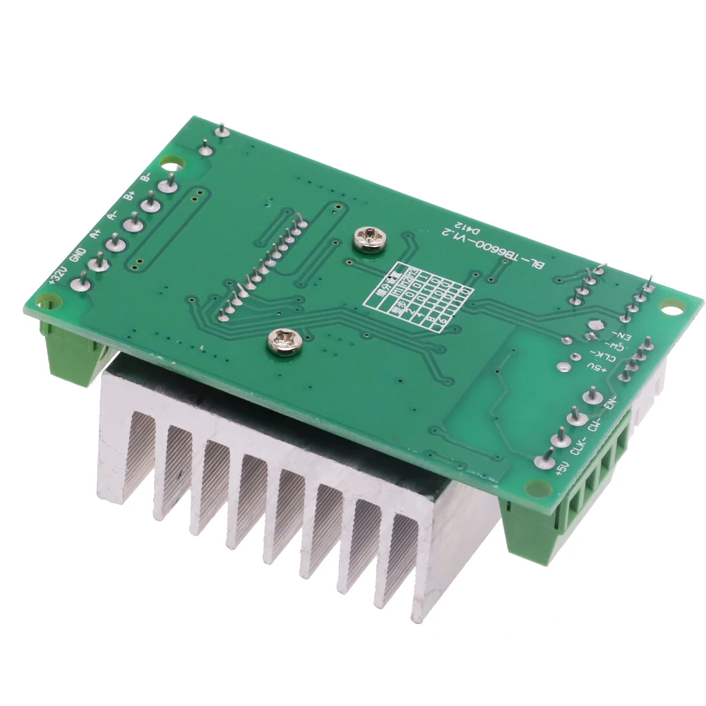Single Axis TB6600 4.5A DC 10-45V Two Phase Hybrid Stepper Motor Driver Controller Board TB6560 Module Short Circuit Protection |