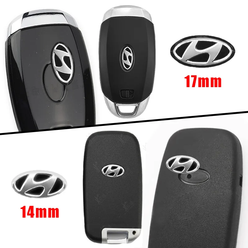 

Car Remote Control Key Stickers Badge For Hyundai VW Renault MINI Skoda Mazda Kia Suzuki Fiat Ford Auto Emblem Decal Accessories