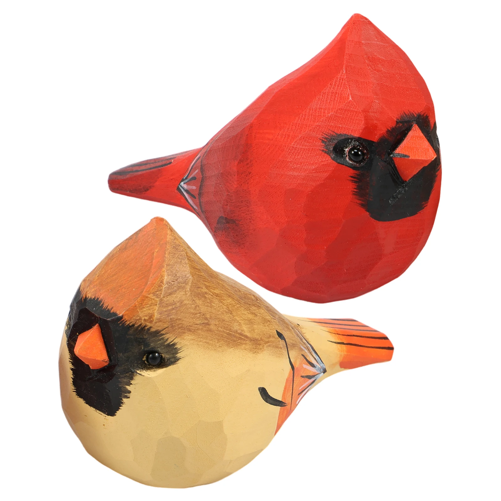 Статуэтки птиц из дерева