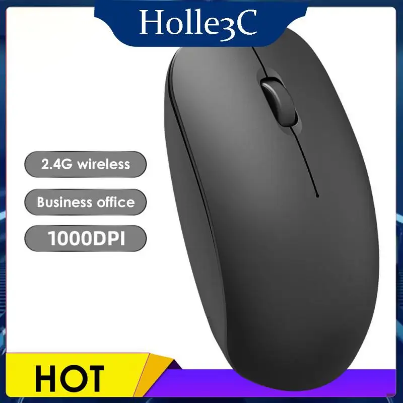 

2.4g Wireless Silent Mouse Gaming Mouse Silent Laptop Office Business Mouse Black Computer Accessories New Style