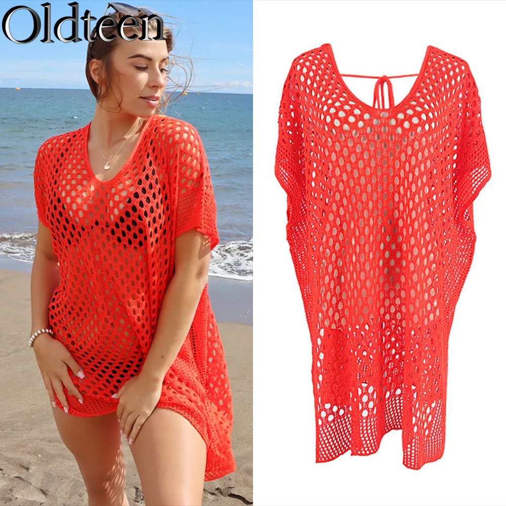 

Европейская и американская трикотажная короткая накидка, пикантное свободное пляжное праздничное платье, бикини, накидка, купальник, верхняя одежда для женщин