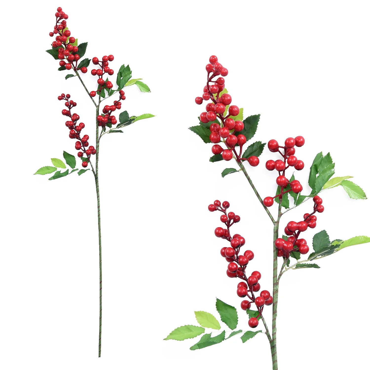 

1 Bunch Artificial Flowers Festive And Party Supplies Hydrangea Branch Plant For Home Room Wedding Bride Garden
