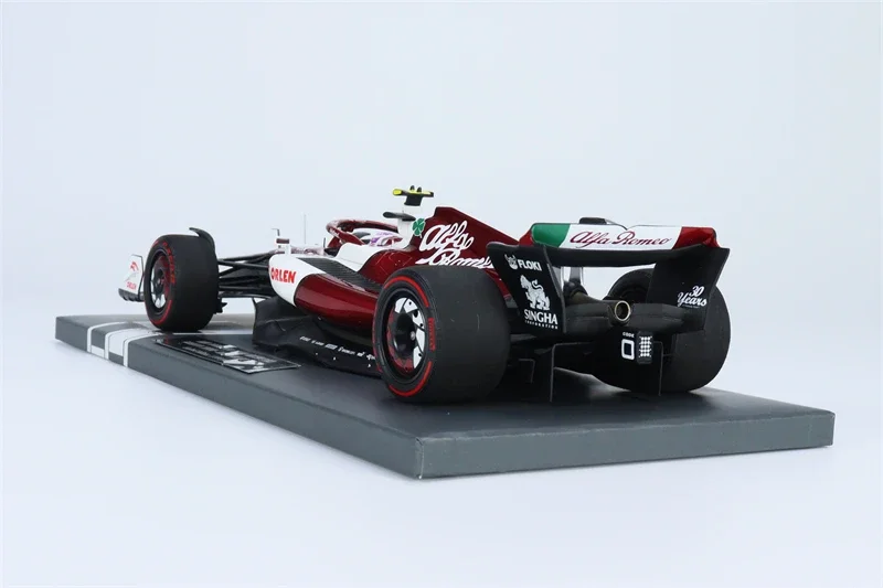 МИНИЧАПС 1:18 2022 F1 ALFA ROMEO ORLEN C42 # 24 ZHOU BAHRAIN GP Смола Модель автомобиля