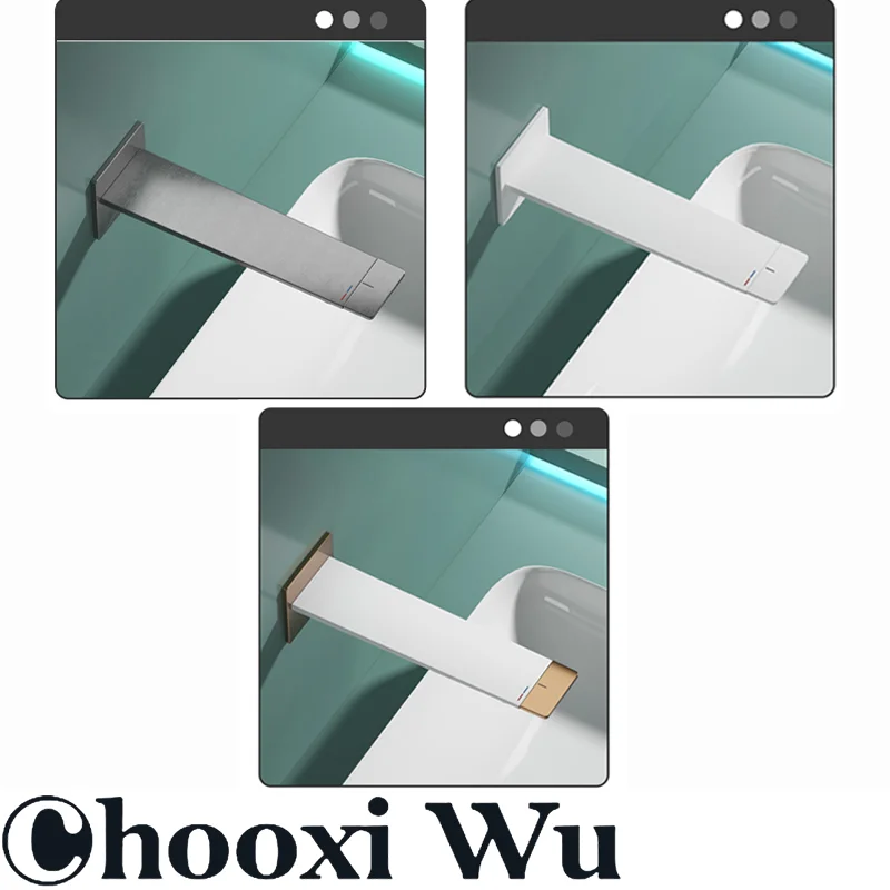 CHOOXIWU -Скрытый смеситель для ванной комнаты кран душа горячей и холодной воды