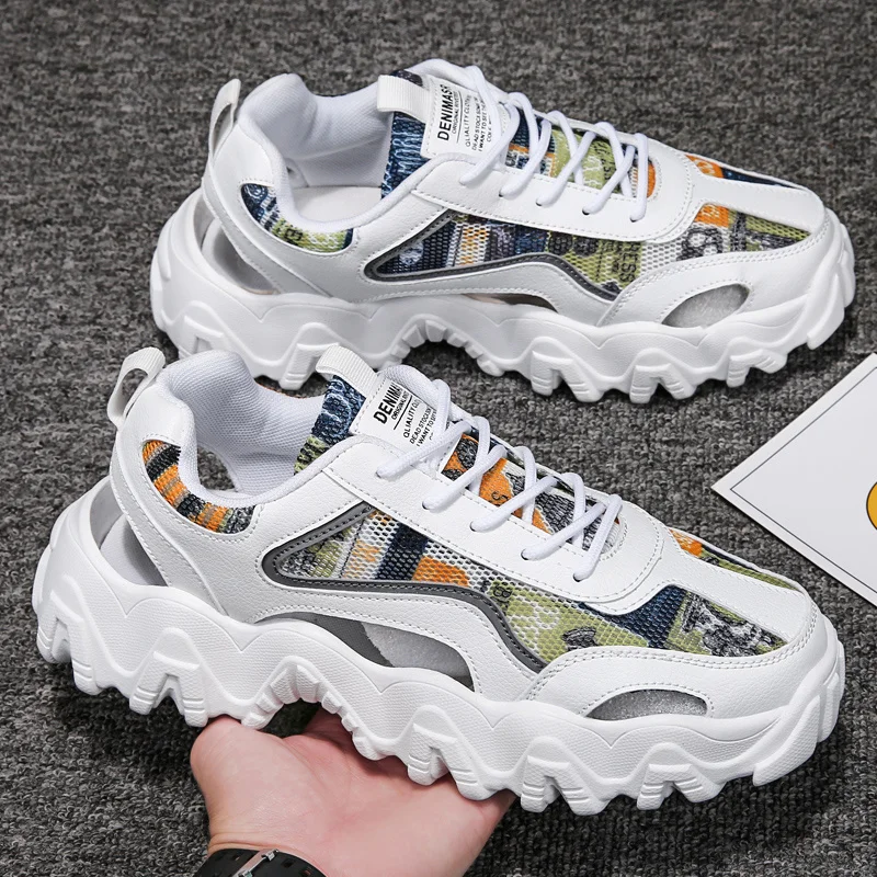 

Летняя дышащая сетчатая обувь для мужчин, модная Уличная обувь для бега, классические модные кроссовки, повседневная обувь унисекс