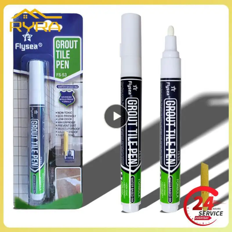 

Repair Paint Pen Creative Waterproof Tile Beauty Joints Portable Moisture-proof Floor Gap Decontamination Pen Tools And Gadgets