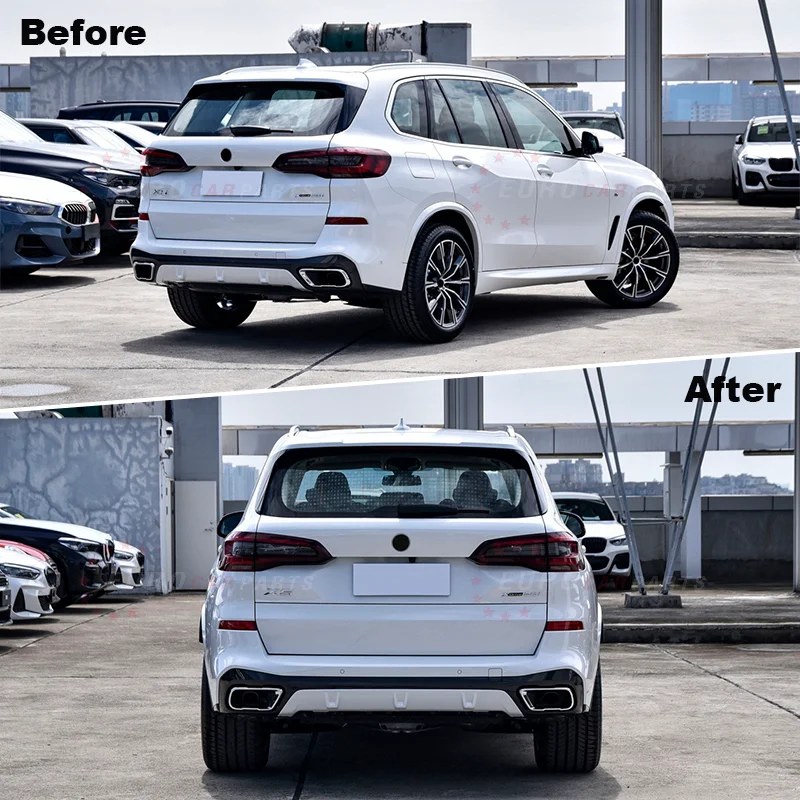 Обвесы в стиле M-tech для Bmw X5 G05 обновленный комплект кузова до Mtech Sport Style аксессуары