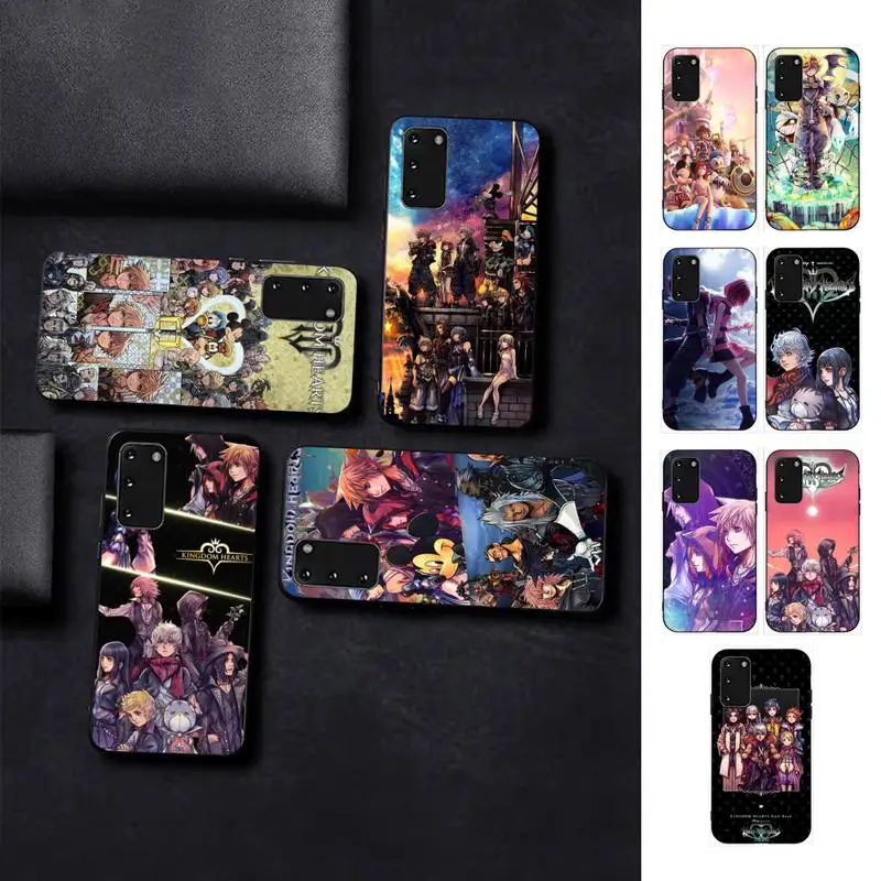 

Disney Kingdom Hearts Anime Phone Case for Samsung S10 21 20 9 8 plus lite S20 UlTRA 7edge