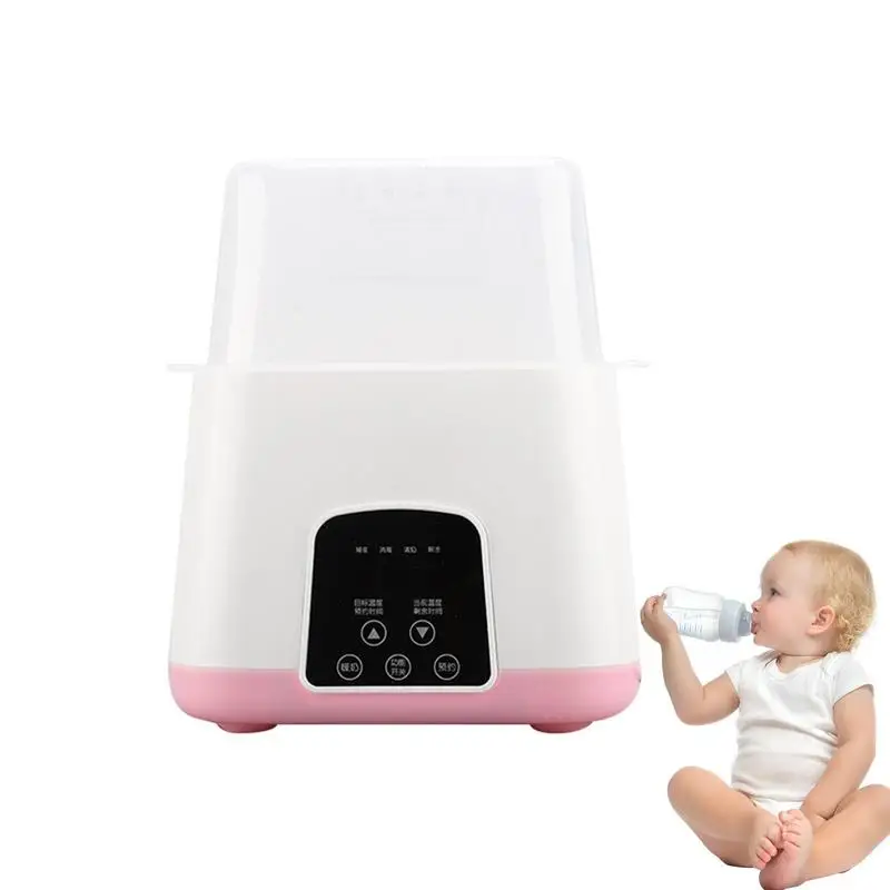 

Baby Bottle Warmer 5-In-1 Multifunctional Steam Heater And Defroster For Breastmilk With Automatic Shut-Off And Timer Bottle