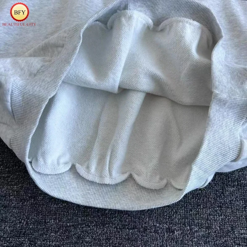 Новый Kanye Vultures2 Мужская женская хлопковая свободная повседневная укороченная