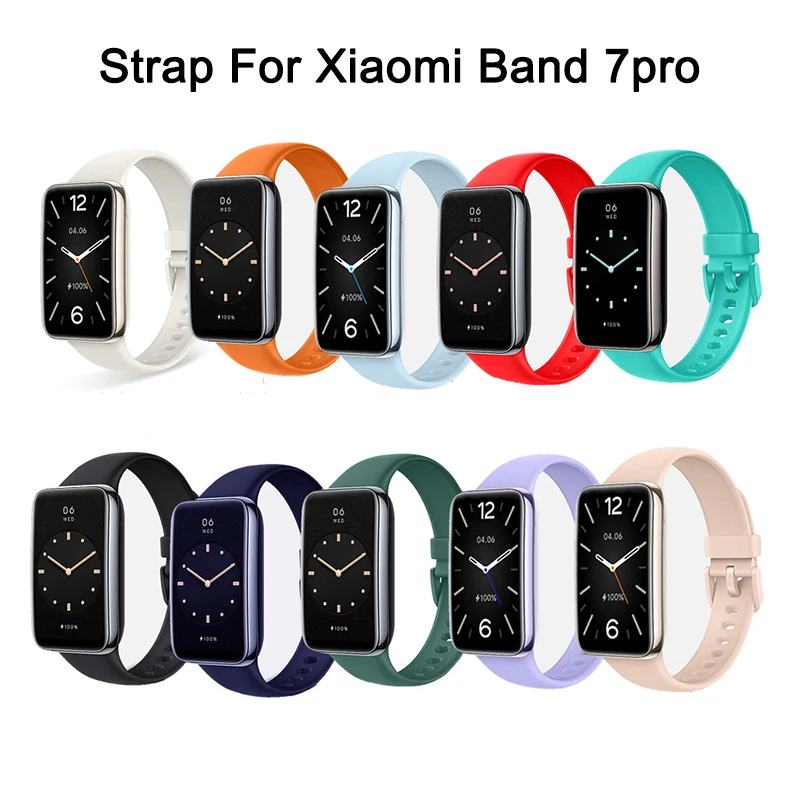 

Silicone Strap For Xiaomi Mi Band 7 Pro smartwatch Wristband quick Replacement Sport Bracelet Miband 7 Pro Watchband Accessories