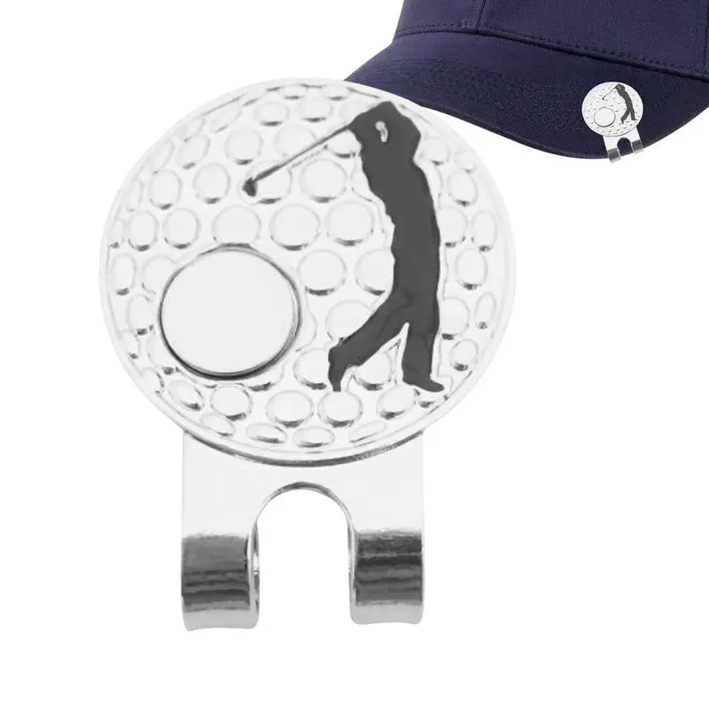

Зажимы для гольфа для шляп, уличные магнитные металлические маркеры для гольфа, портативные аксессуары для гольфа для мужчин и женщин, прицеливающий инструмент для гольфа для вождения