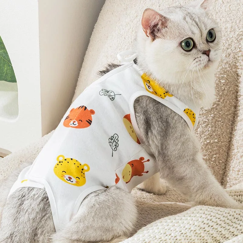 Костюм для домашних животных дышащий жилет стерилизации защита от царапин